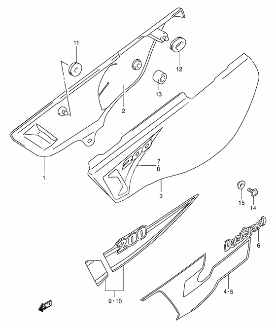 Frame cover              

                  Model w/x/y