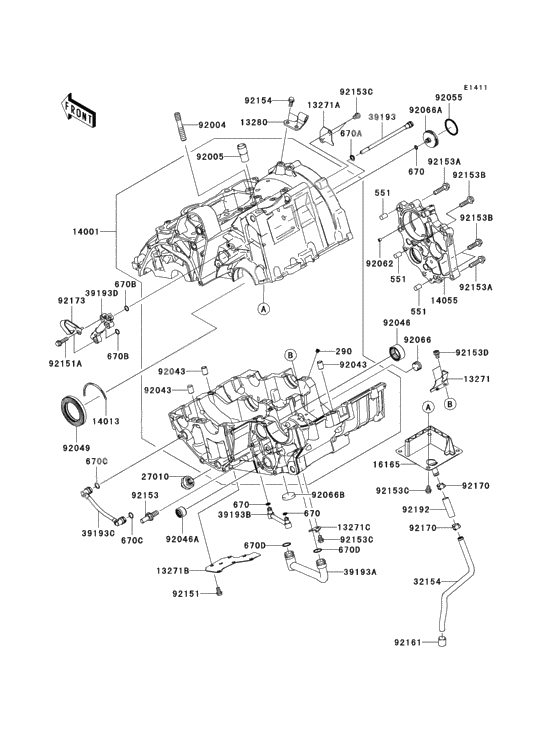 Crankcase(1/2)