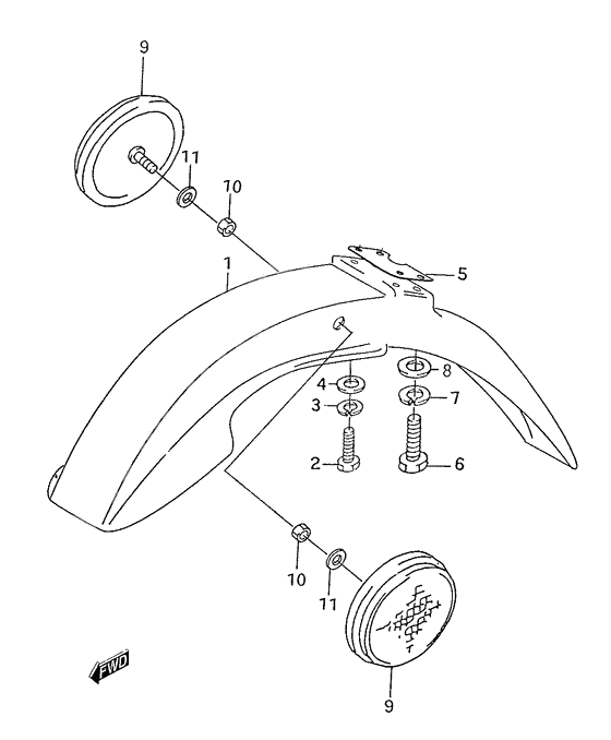 Front fender