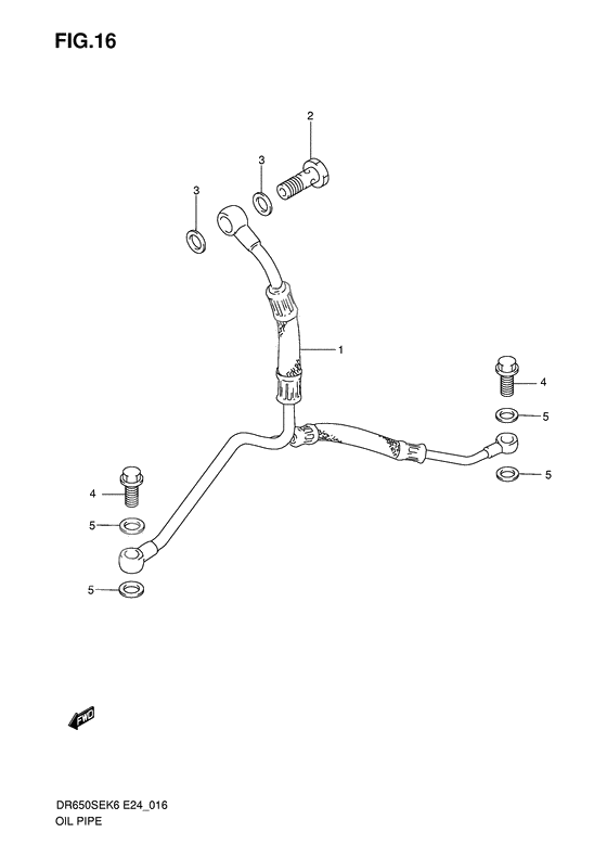 Oil pipe