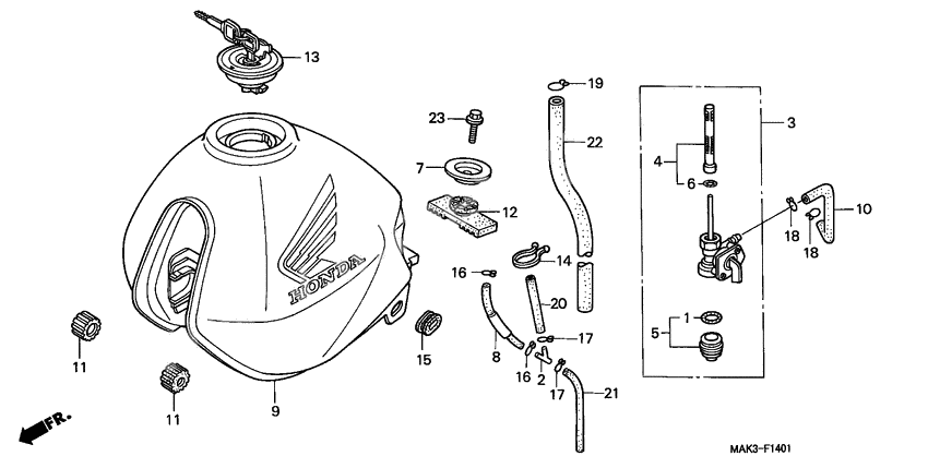 Tank fuel              

                  2