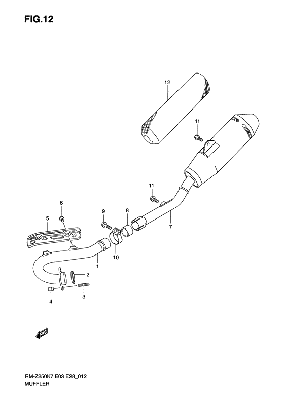 Muffler comp