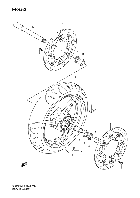 Transom + tube              

                  Gsr600k6/uk6/k7/uk7/k8/uk8/k9/uk9/l0/ul0