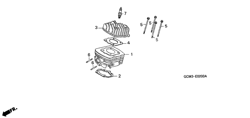 Cylinder/cylinder head