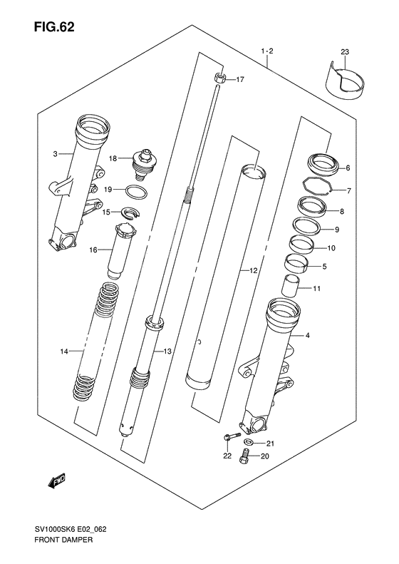 Front damper