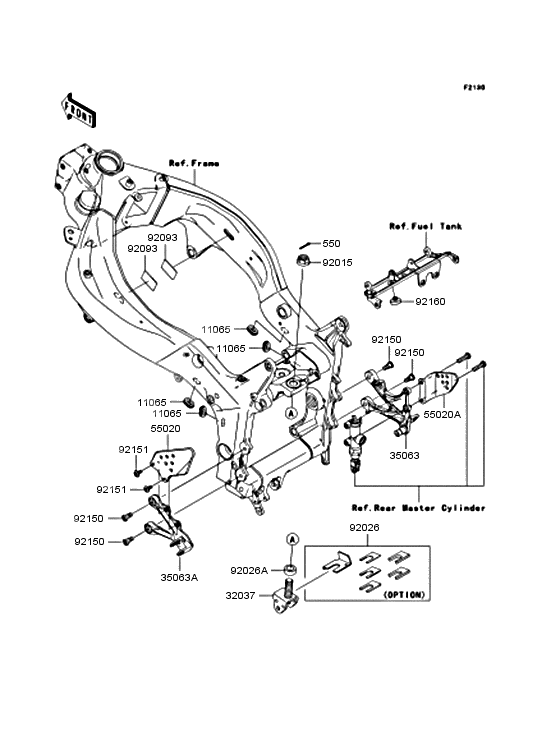 Frame fittings              

                  Front