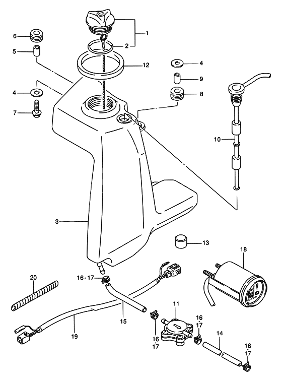 Oil tank