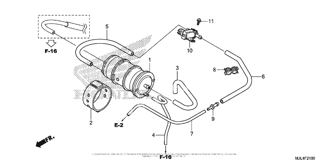 Система вентиляции бака