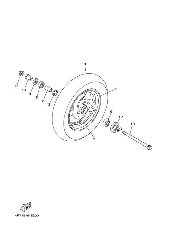 Front wheel