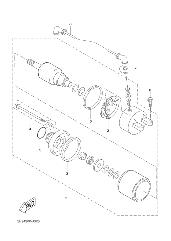 Стартер электрический