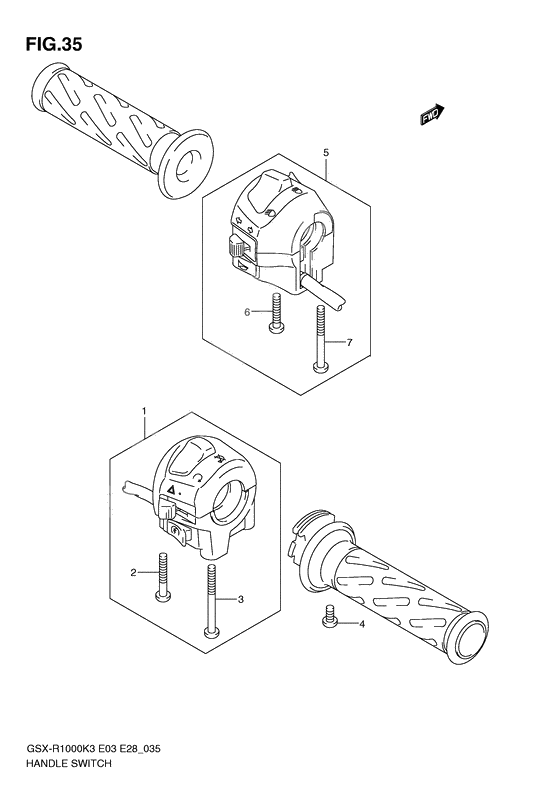 Handle switch