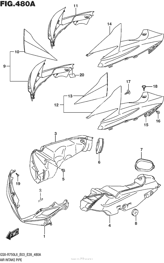 Air Intake Pipe (Ysf,kgl)