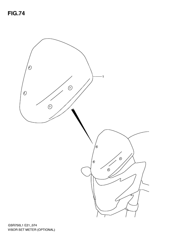 Visor set meter              

                  Optional