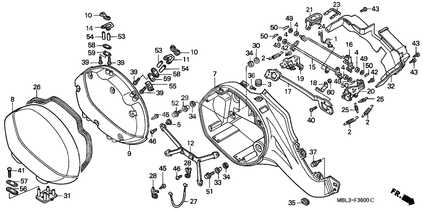 R. saddlebag              

                  NT650VW/X/Y/1