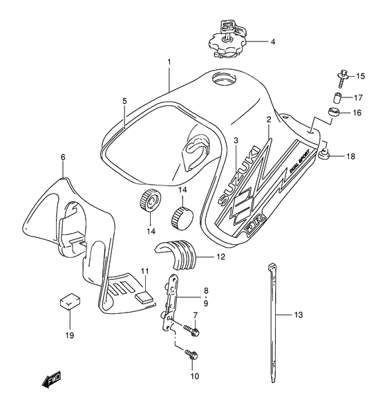 Tank fuel              

                  Model k3