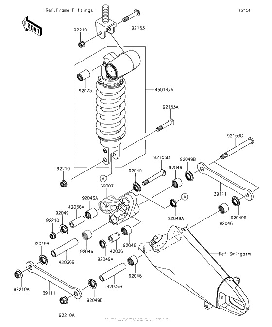 Suspension/shock absorber