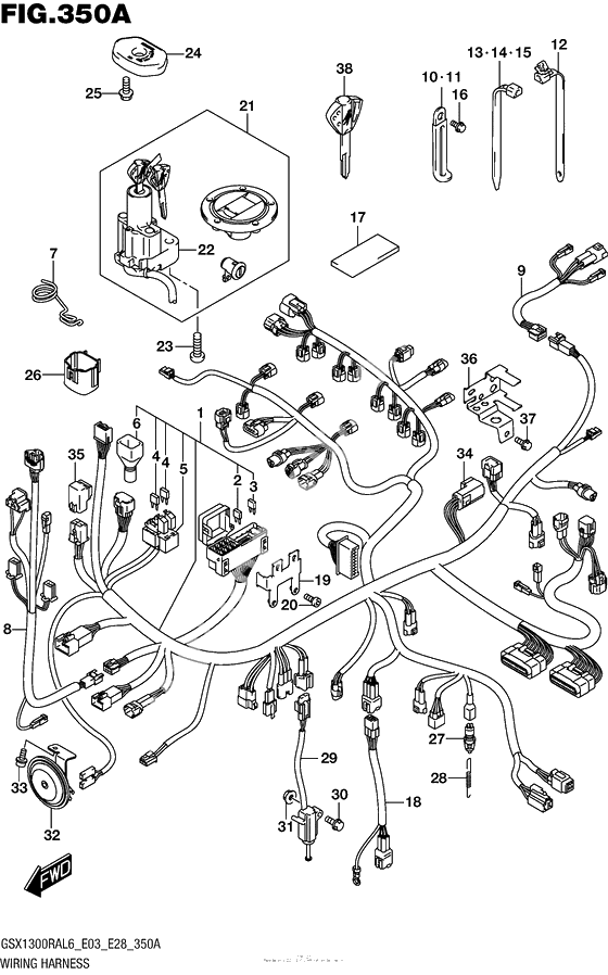 Wiring Harness (Gsx1300Ral6 E03)