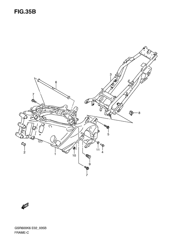 Frame comp              

                  Model k8/k9