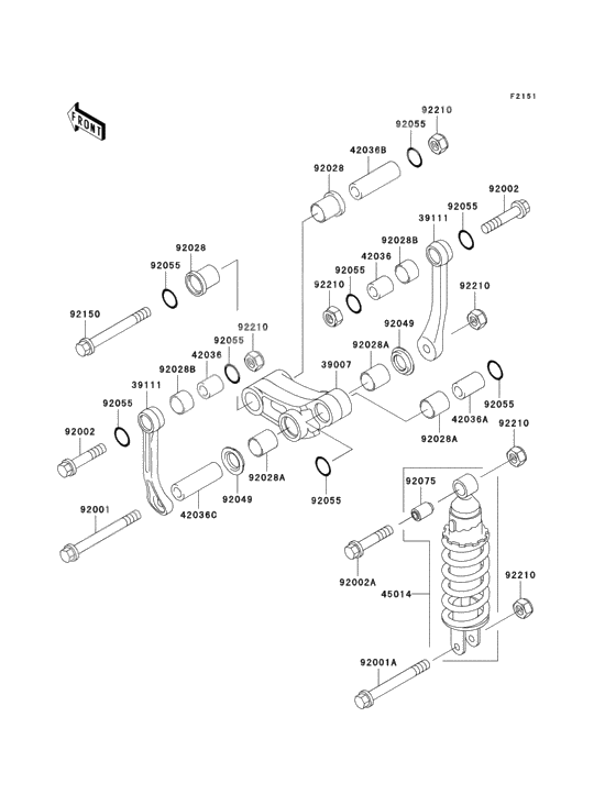 Suspension/shock absorber