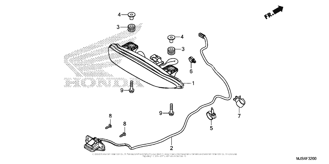 Задний фонарь (Стоп-сигнал)