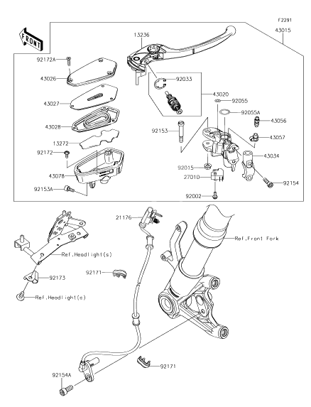 Front Master Cylinder