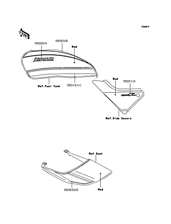 Decals              

                  レッド; ZR400-G4
