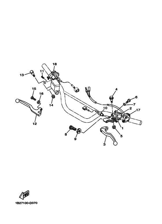 Interruptor manillar&palanc
