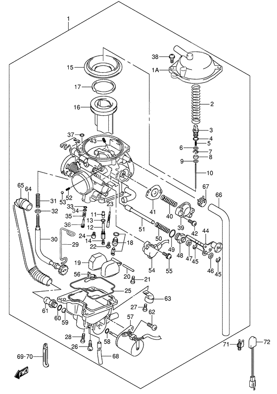 Carburetor assy