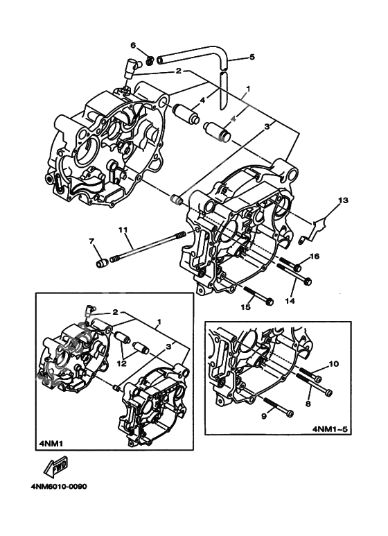 Crank case              

                  4NM1-7