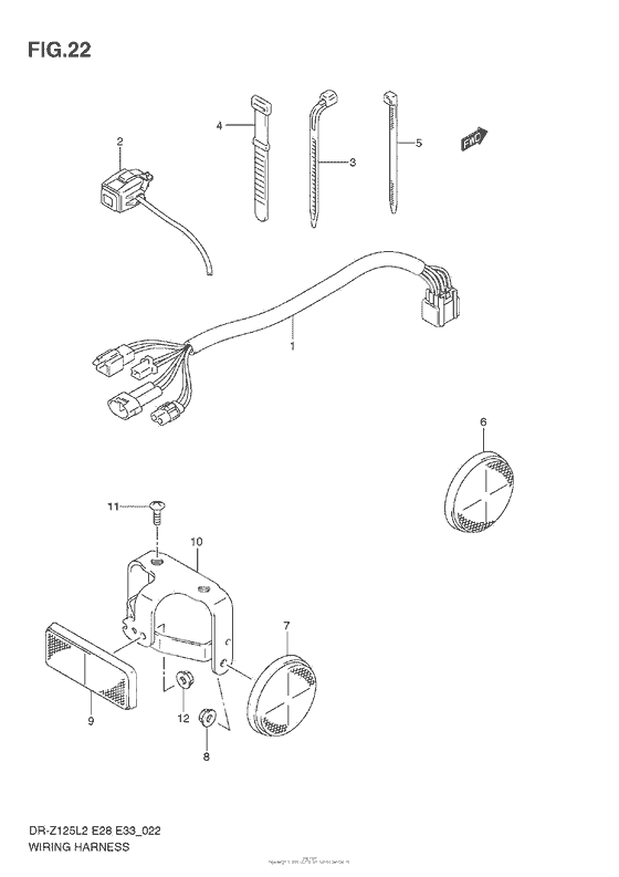 Wiring Harness (Dr-Z125 E28)