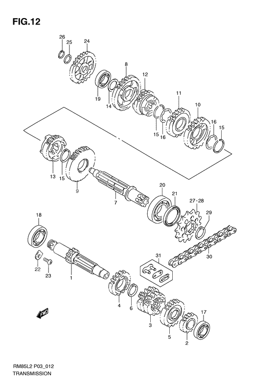 Transmission              

                  Rm85l2 p03