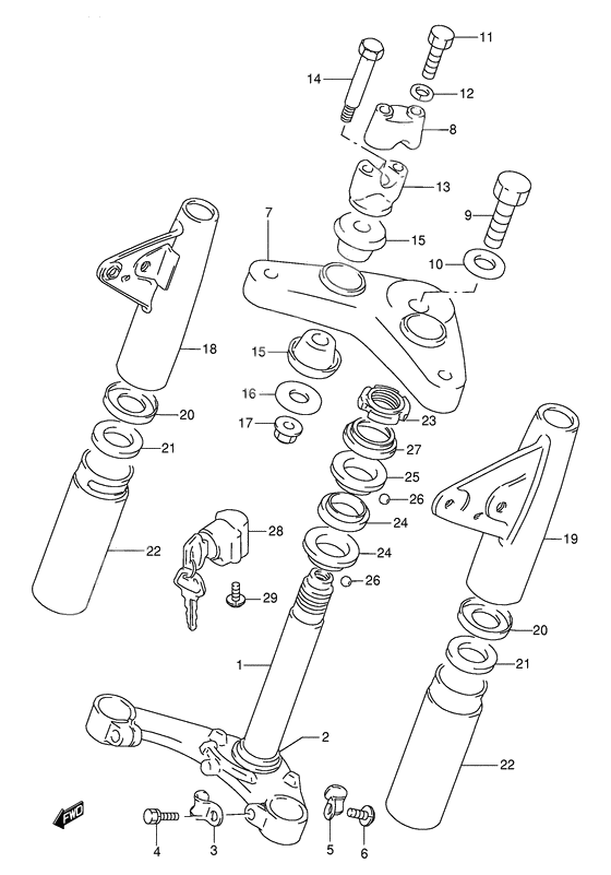 Steering stem              

                  E71, e94, p36, p94