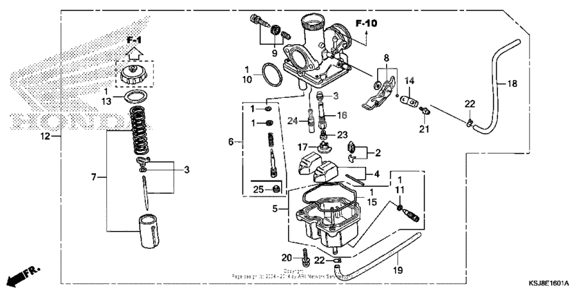 Carburetor (crf100f)
