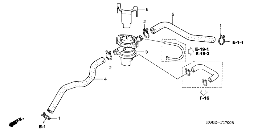 Air injection control valve
