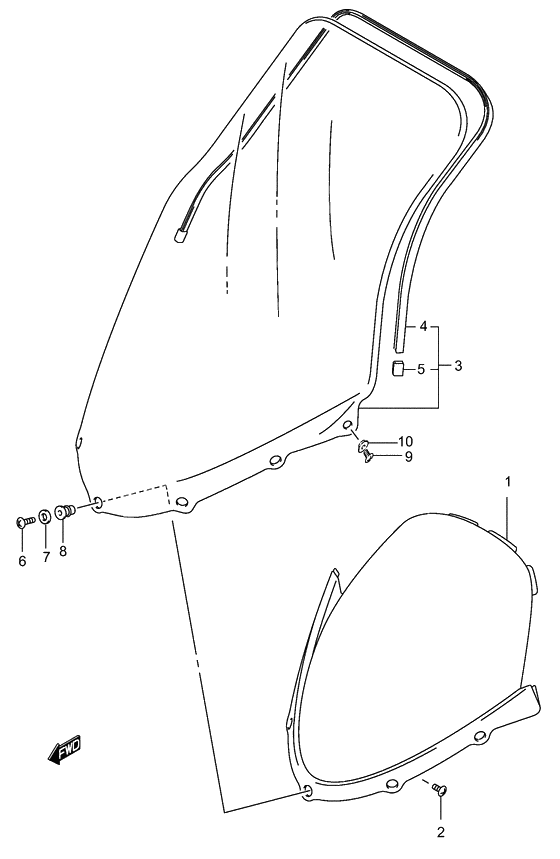 Headlamp assy