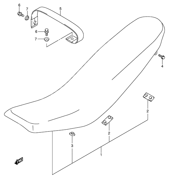 Seat              

                  Model k2/k3/k4