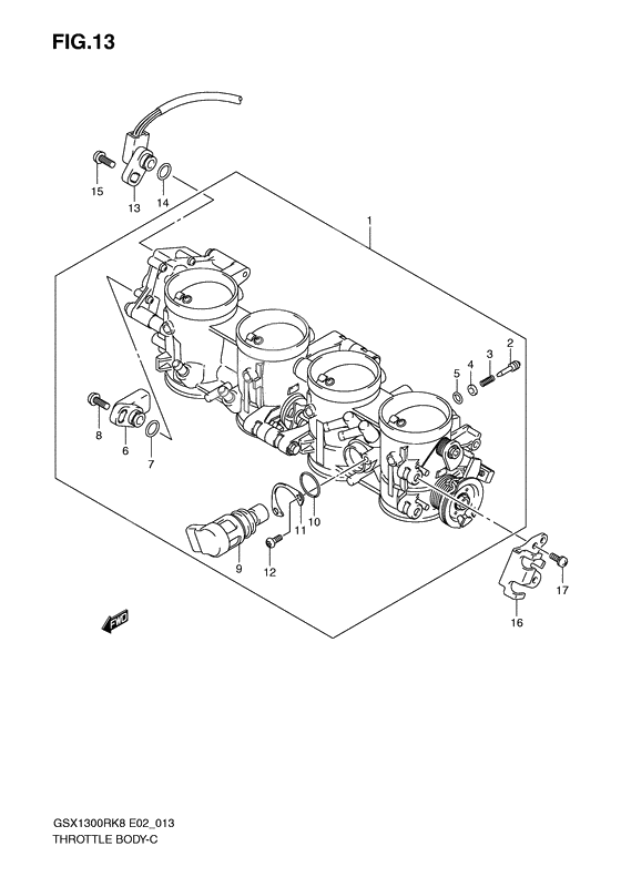 Throttle body