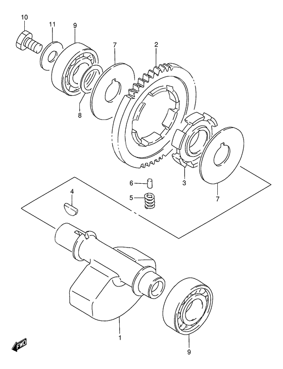 Crank balancer