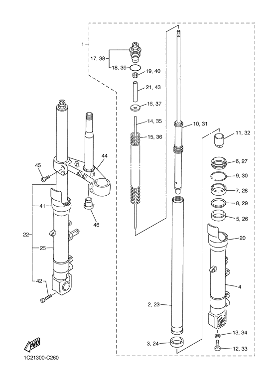 Front fork