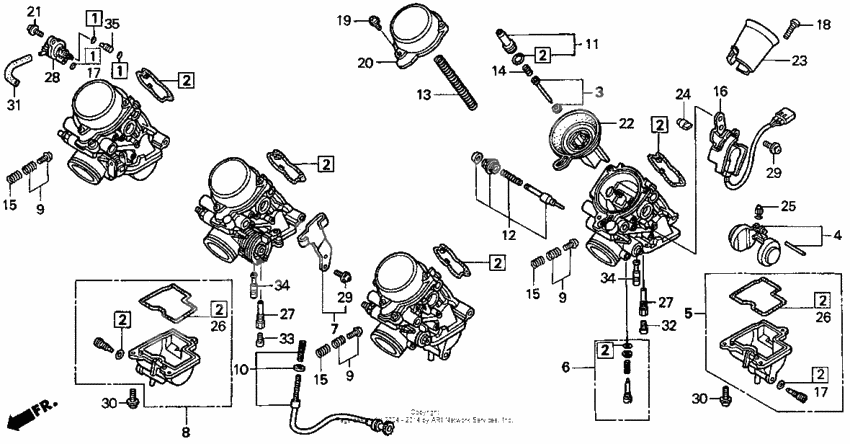 Carburetor components