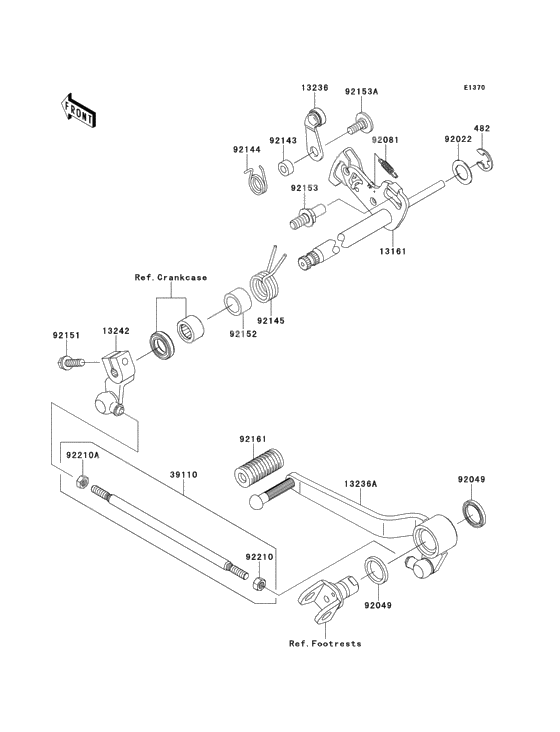 Gear change mechanism