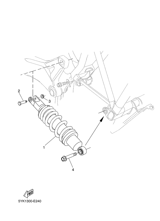 Rear suspension