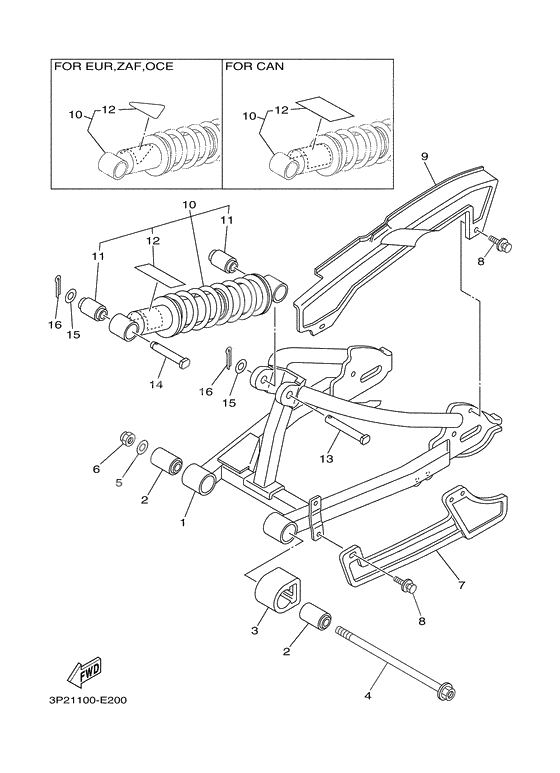 Rear arm & suspension
