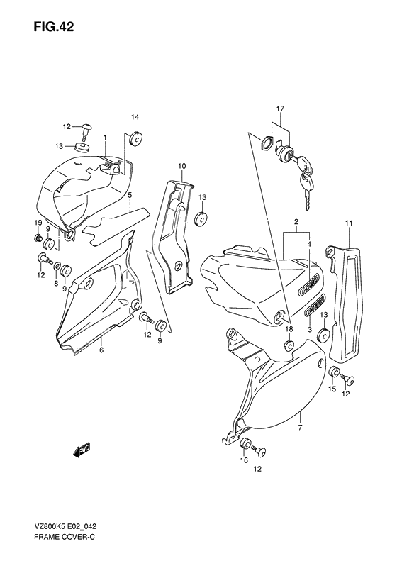 Frame cover              

                  Vz800