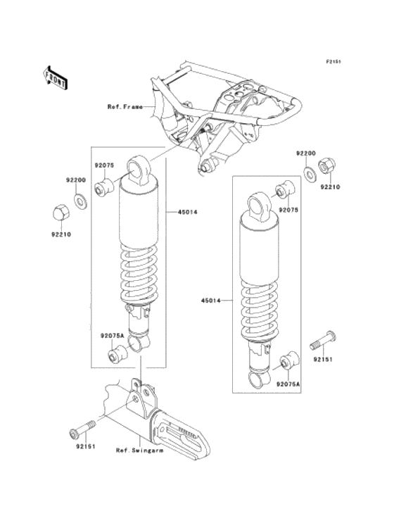 Suspension/shock absorber