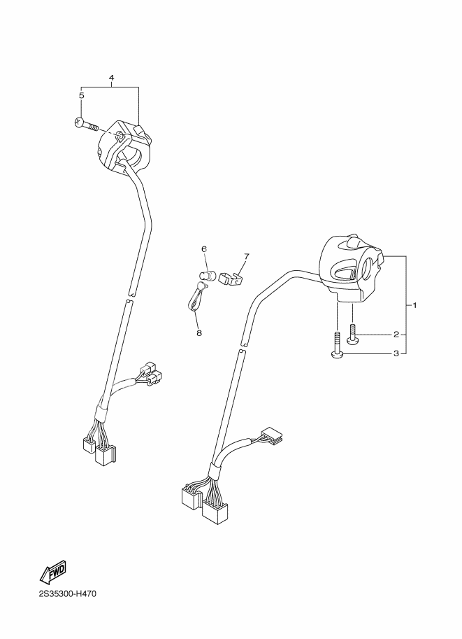 HANDLE SWITCH AND LEVER
