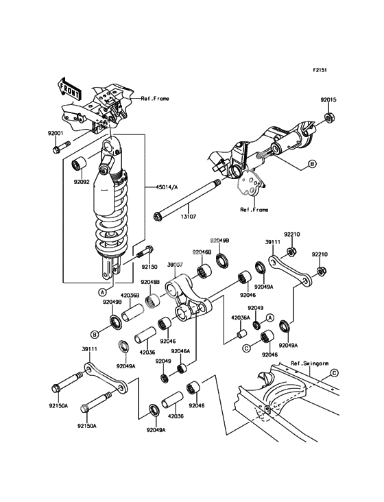 Suspension/shock absorber