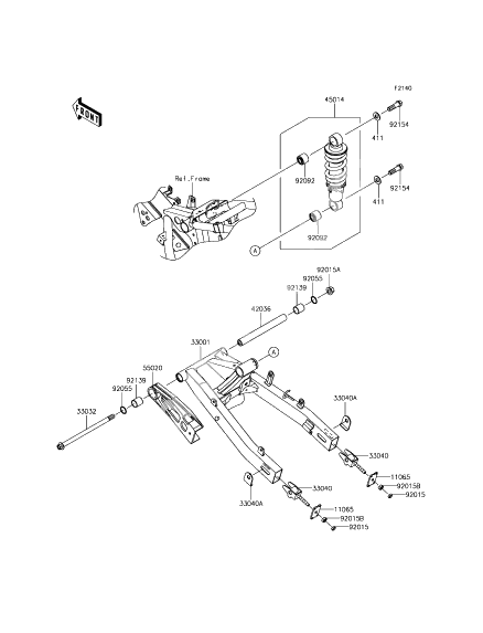 Swingarm/Schock Absorber