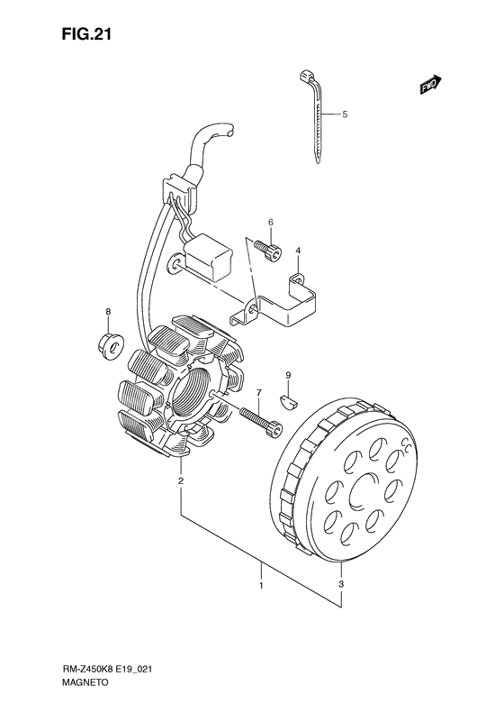 Magneto              

                  Rm-z450k8/k9