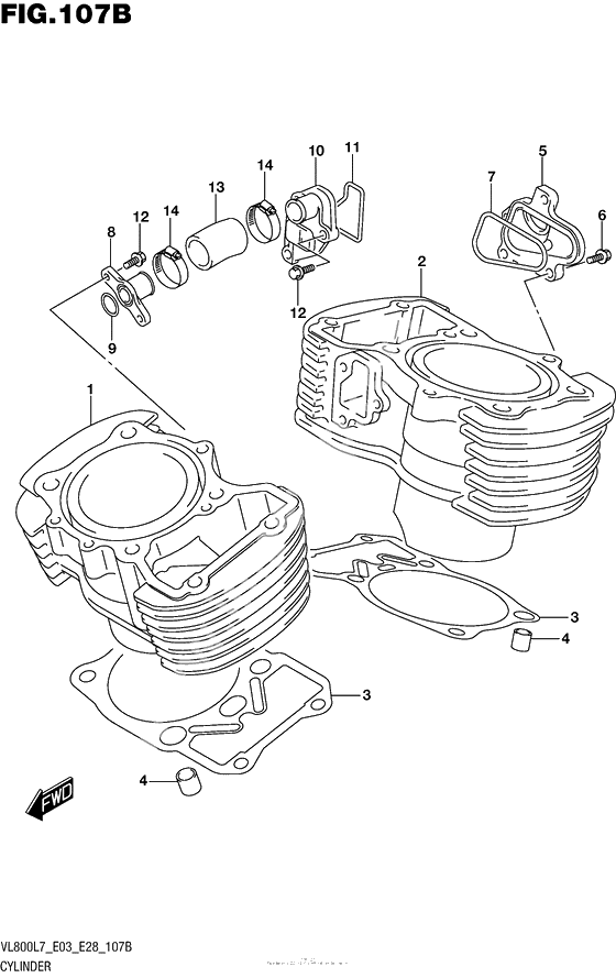 Cylinder (Vl800L7 E28)